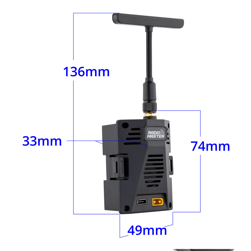 RadioMaster Ranger Micro 2.4GH - огляд і ціна Radiomaster Ranger 2.4Ghz Elrs Module