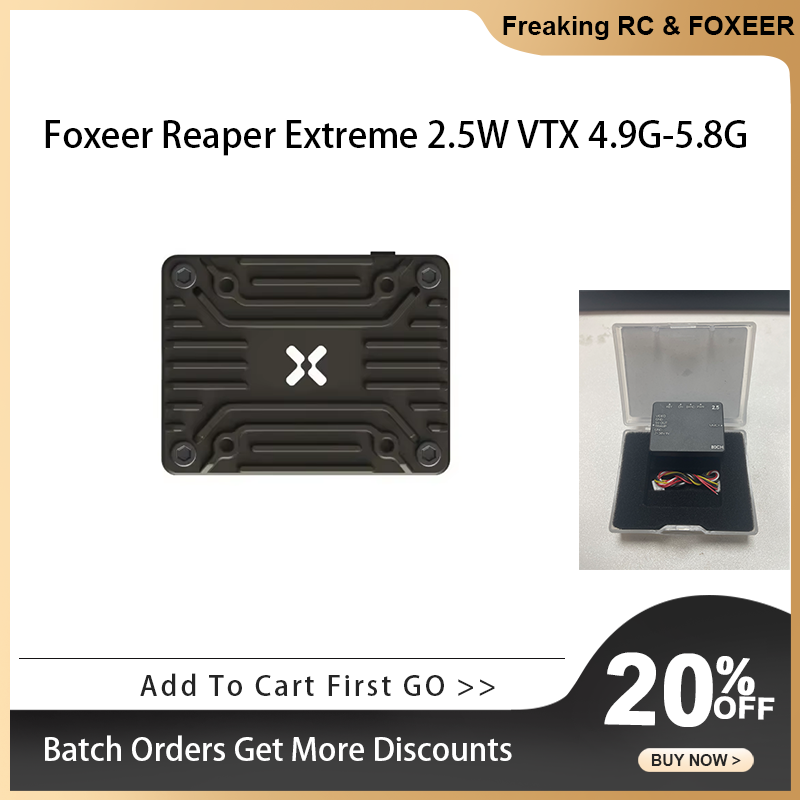 Foxeer 4.9G~6G Reaper Extreme  - огляд і ціна Radiomaster Ranger 2.4Ghz Elrs Module