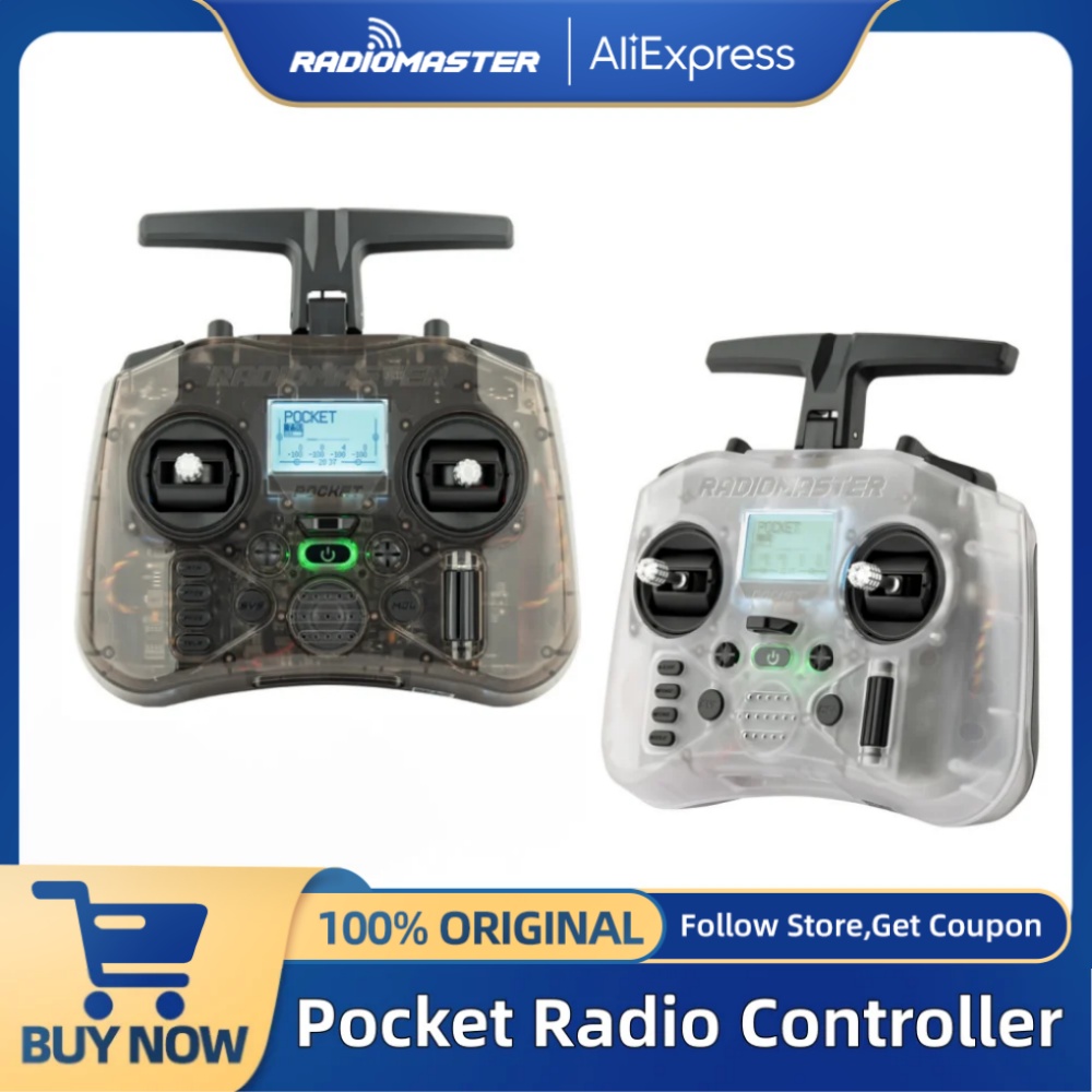 Radiomaster Pocket Hall Gimbal - огляд і ціна Radiomaster Pocket Elrs M2